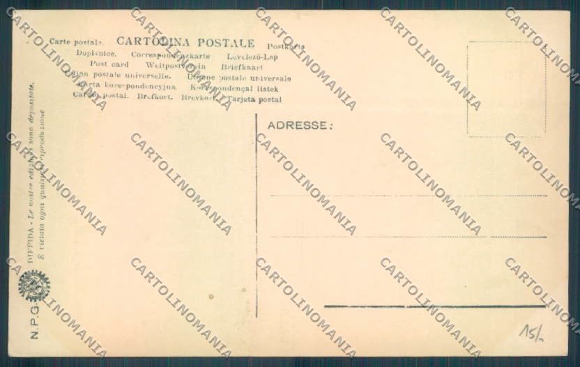 Perugia Assisi NPG Foto cartolina ZG1976 – retro