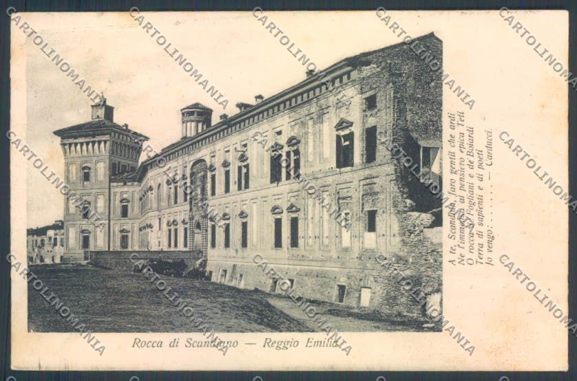 Reggio Emilia Scandiano cartolina ZG2000 – fronte