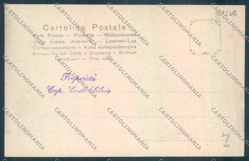 Reggio Emilia Scandiano cartolina ZG2005 – retro
