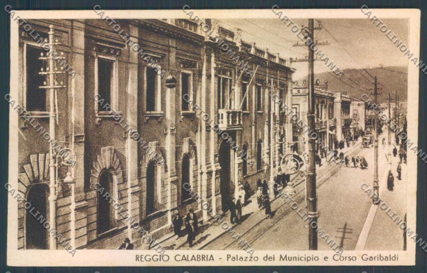 Reggio Calabria città STRAPPO cartolina ZG2024 – fronte