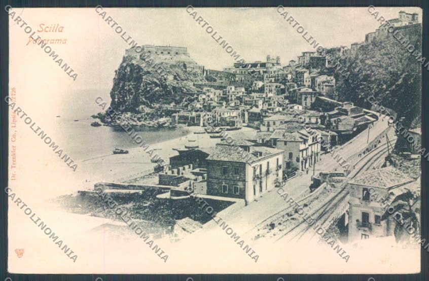 Reggio Calabria Scilla PIEGA cartolina ZG2029 – fronte