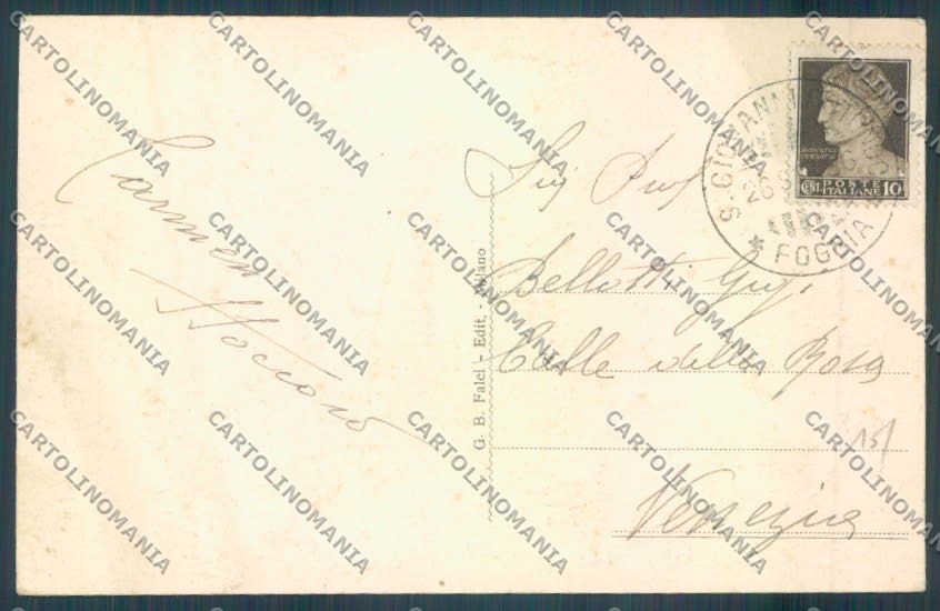 Foggia San Giovanni Rotondo cartolina ZG2036 – retro