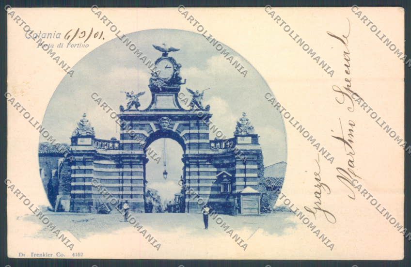 Catania città STRAPPINO cartolina ZG2039 – fronte