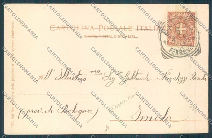 Catania città STRAPPINO cartolina ZG2039 – retro