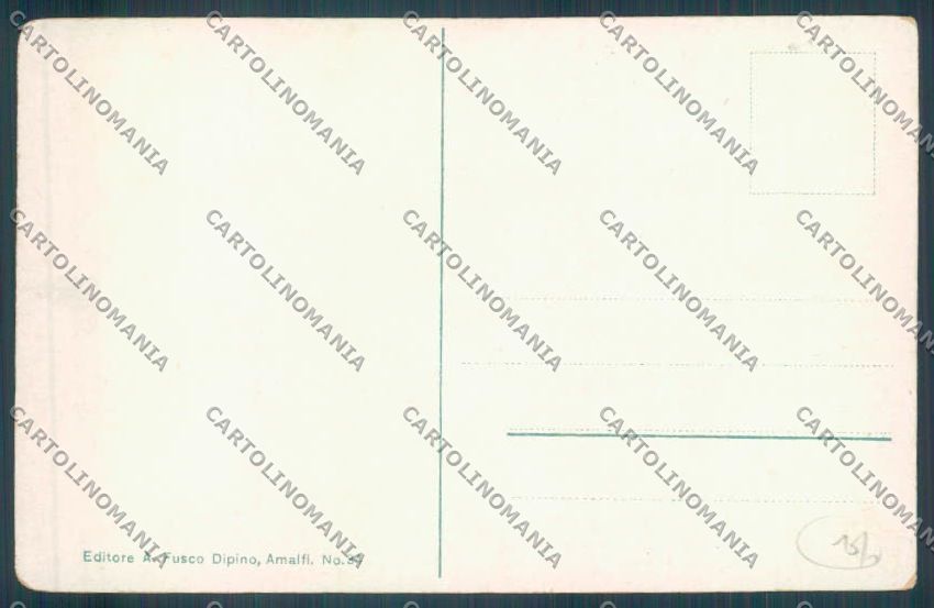 Salerno Amalfi cartolina ZG2047 – retro