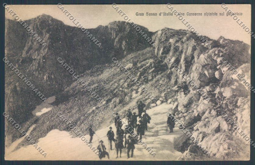 L'Aquila Gran Sasso Alpinismo cartolina ZG2062 – fronte
