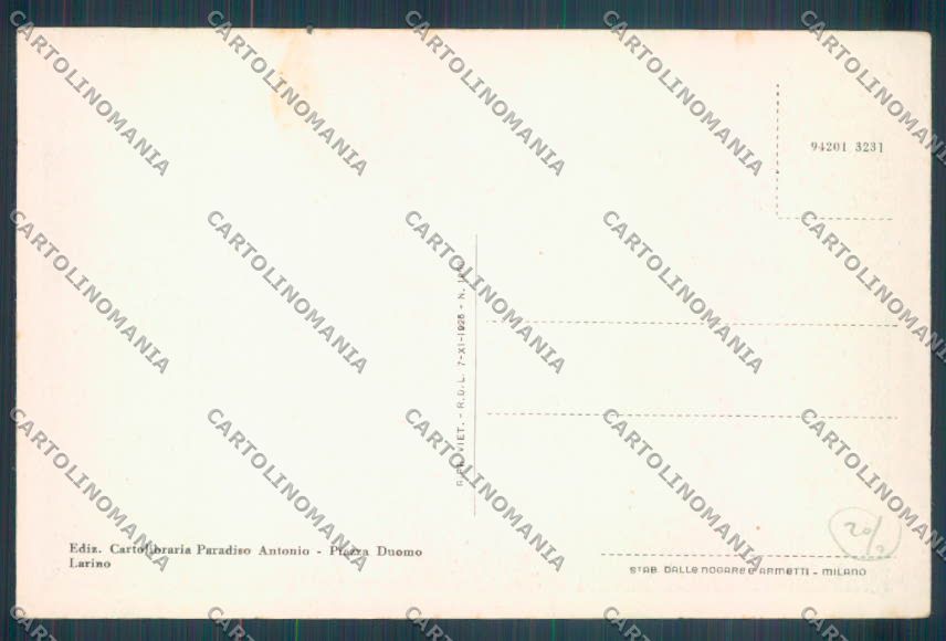 Campobasso Larino cartolina ZG2080 – retro