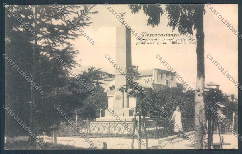 L'Aquila Pescocostanzo cartolina ZG2086 – fronte