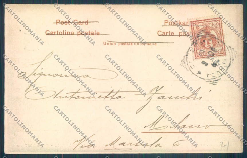 Palermo Carretto Siciliano cartolina ZG2087 – retro