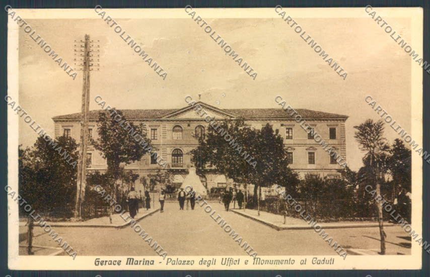 Reggio Calabria Locri Gerace Marina FORI cartolina ZG2095 – fronte
