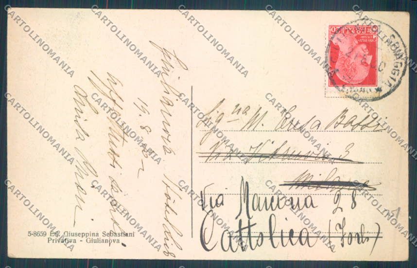 Teramo Giulianova cartolina ZG2097 – retro