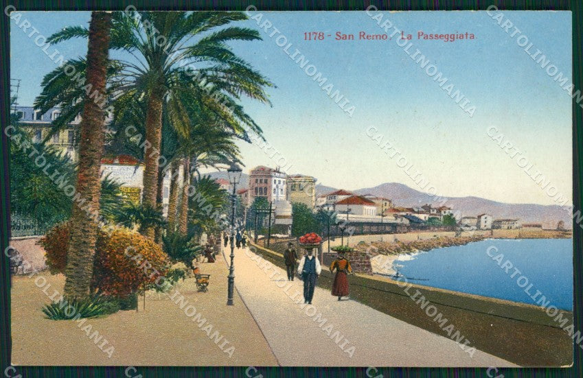 Imperia Sanremo Cartolina ZG2104 – fronte
