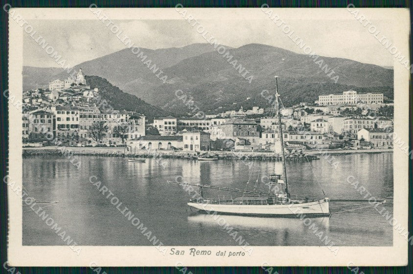 Imperia Sanremo Barca Cartolina ZG2110 – fronte