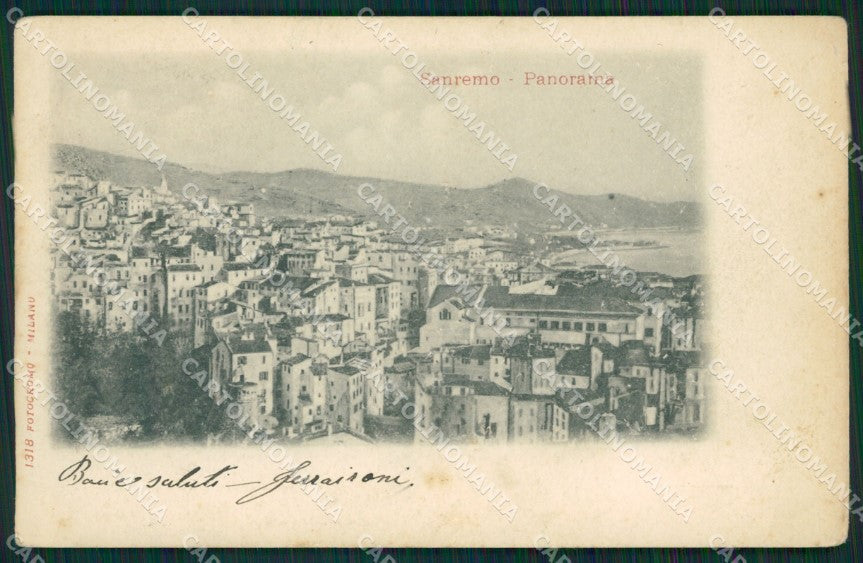 Imperia Sanremo PIEGHINA Cartolina ZG2111 – fronte