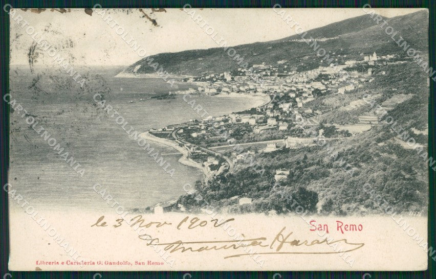 Imperia Sanremo MACCHIE Cartolina ZG2115 – fronte