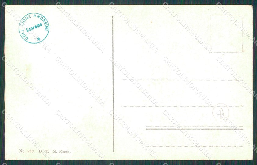 Imperia Sanremo PIEGHINA Cartolina ZG2119 – retro