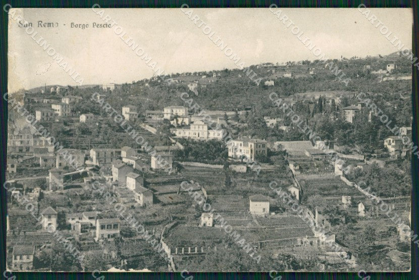 Imperia Sanremo Borgo Pescio  ABRASA Cartolina ZG2120 – fronte