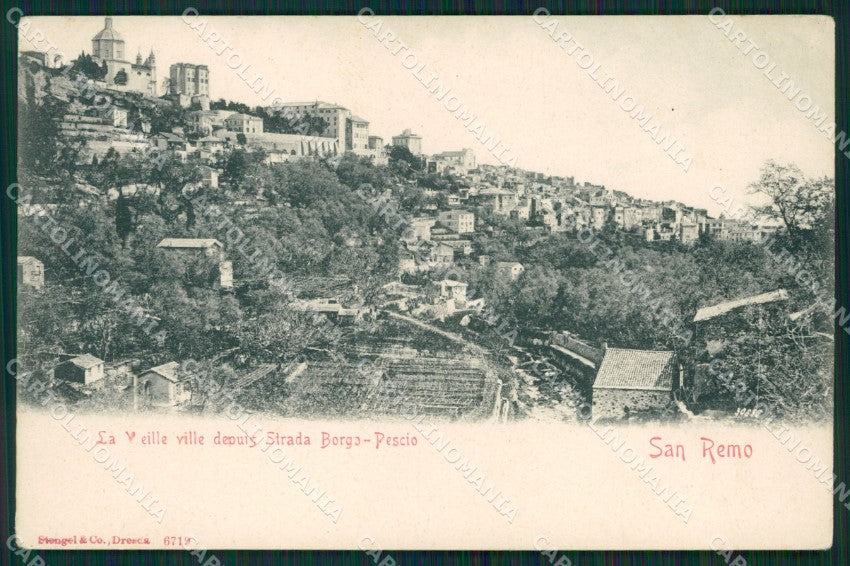 Imperia Sanremo Borgo Pescio  Cartolina ZG2126 – fronte