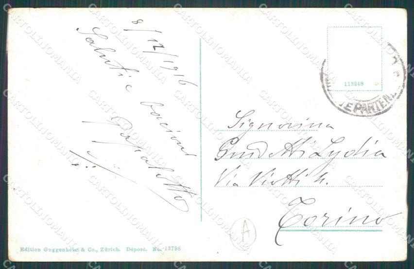Imperia Sanremo Chiaro di Luna ABRASA Cartolina ZG2130 – retro
