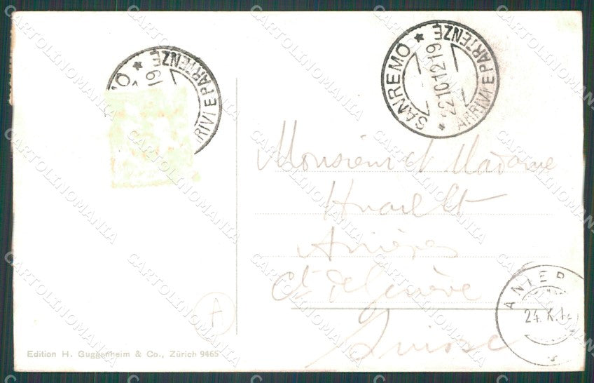 Imperia Sanremo COLLA ABRASA Cartolina ZG2134 – retro
