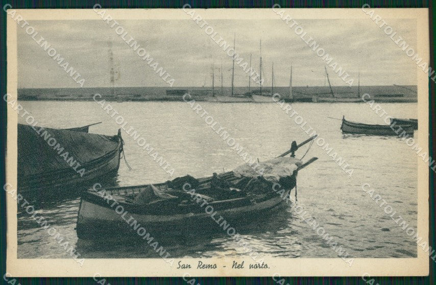 Imperia Sanremo Barche Cartolina ZG2136 – fronte