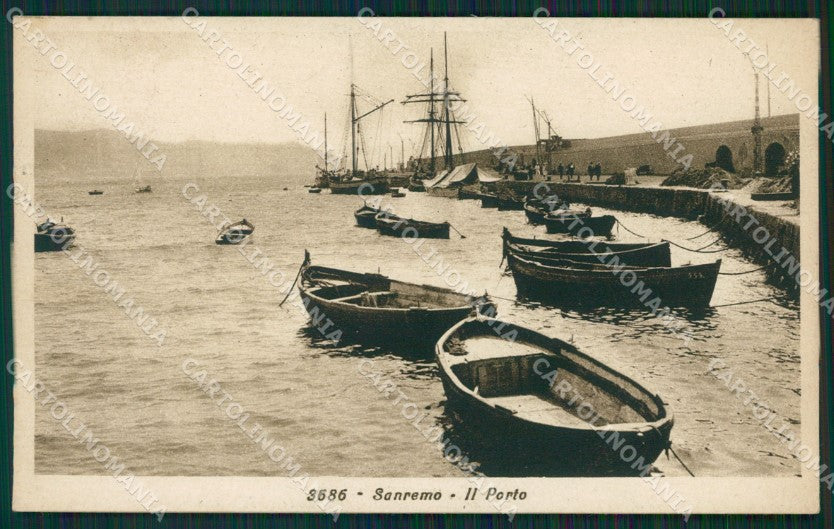 Imperia Sanremo Barche Cartolina ZG2137 – fronte