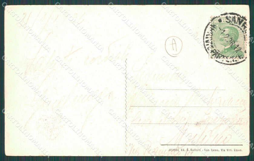 Imperia Sanremo Cartolina ZG2143 – retro