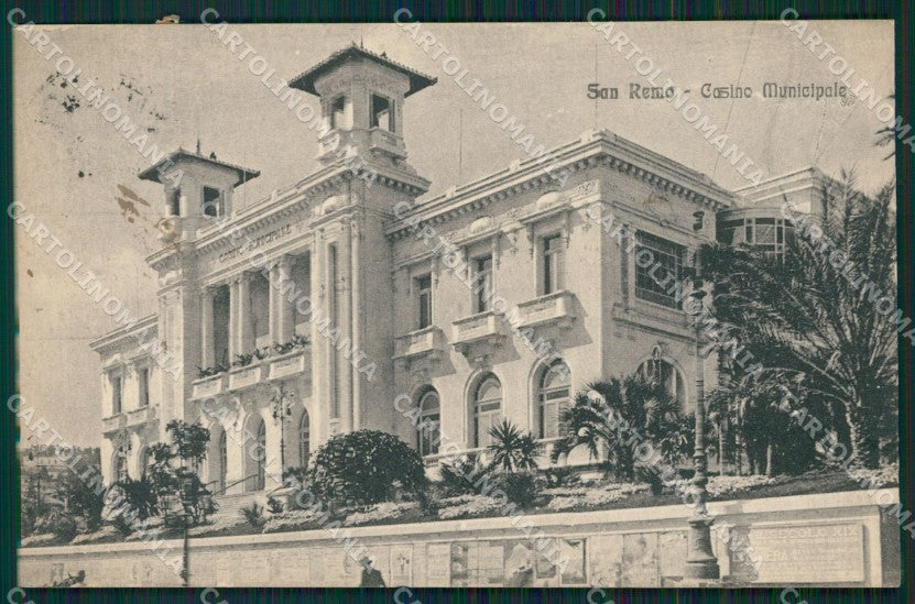 Imperia Sanremo Casinò Municipale Cartolina ZG2144 – fronte