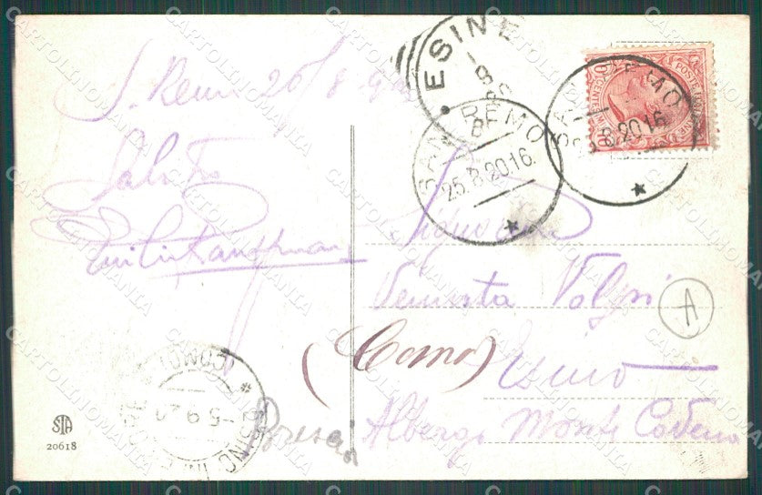 Imperia Sanremo PIEGHE MACCHIA Cartolina ZG2146 – retro