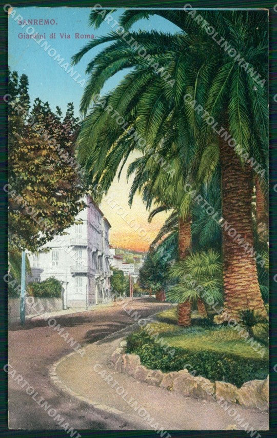 Imperia Sanremo PIEGHE Cartolina ZG2154 – fronte