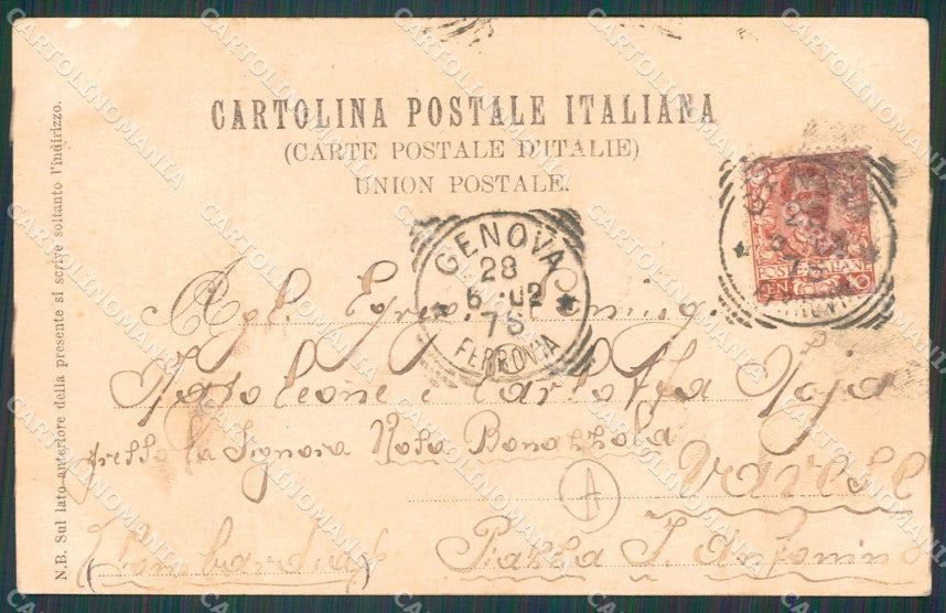 Imperia Sanremo Cartolina ZG2175 – retro