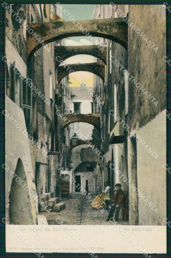 Imperia Sanremo Cartolina ZG2185 – fronte