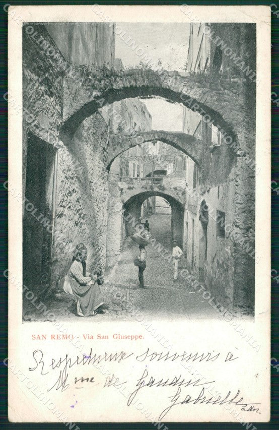 Imperia Sanremo PIEGHINA Cartolina ZG2188 – fronte