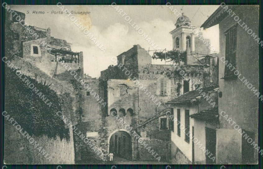 Imperia Sanremo Porta San Giuseppe Cartolina ZG2190 – fronte