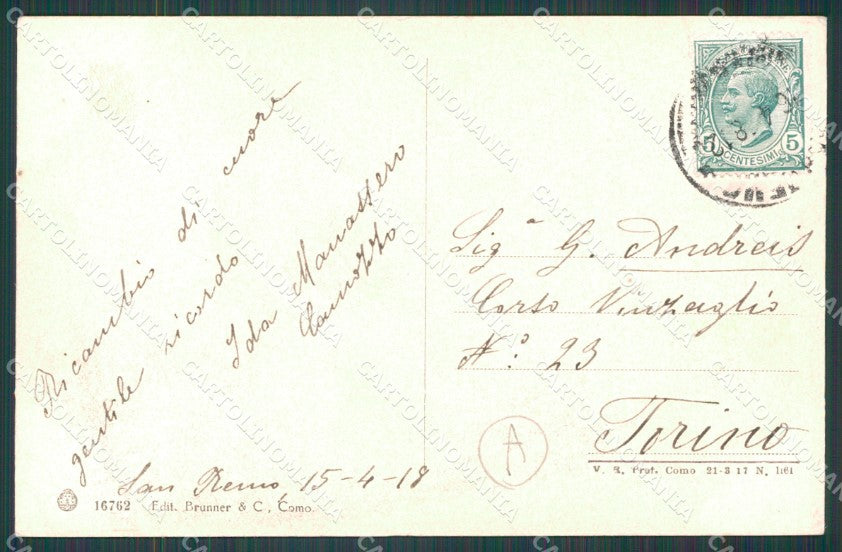 Imperia Sanremo Cartolina ZG2195 – retro