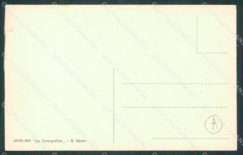 Imperia Sanremo Cartolina ZG2203 – retro