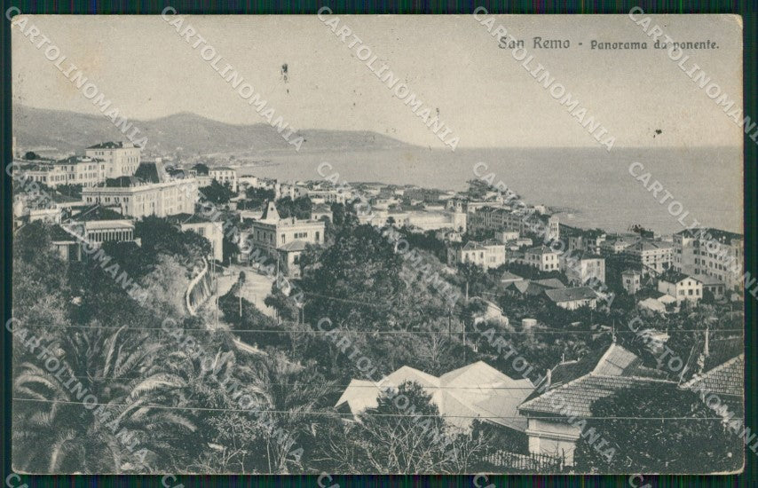 Imperia Sanremo Cartolina ZG2212 – fronte