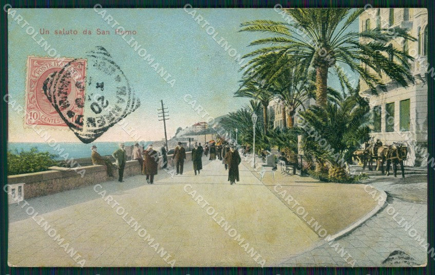 Imperia Sanremo Cartolina ZG2214 – fronte