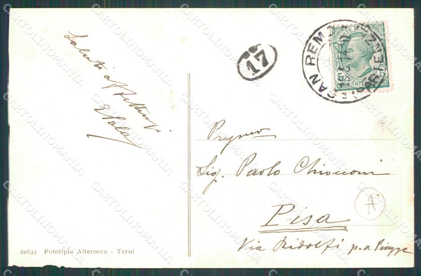 Imperia Sanremo Berigo Cartolina ZG2226 – retro