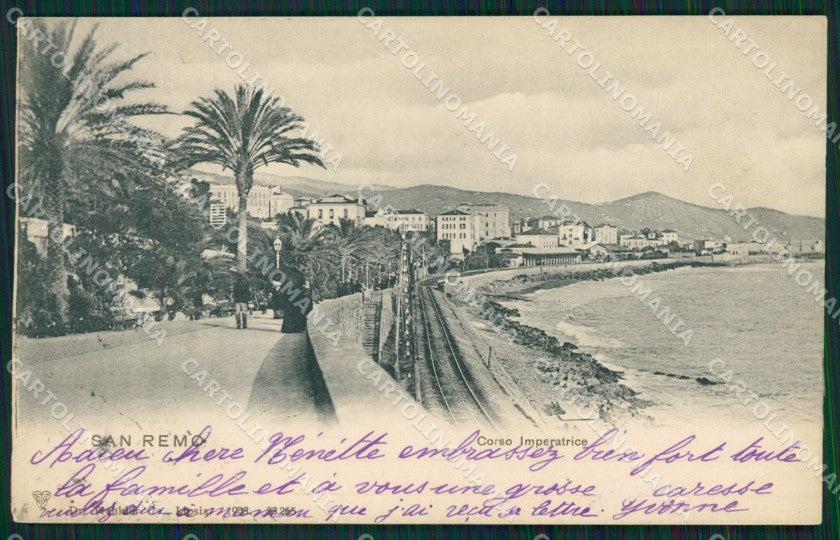 Imperia Sanremo Cartolina ZG2234 – fronte