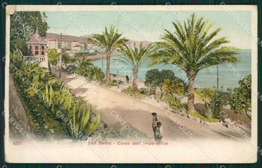 Imperia Sanremo PIEGHE Cartolina ZG2235 – fronte