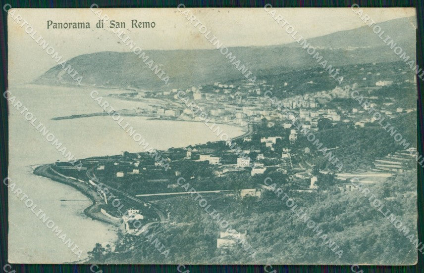 Imperia Sanremo PIEGA Cartolina ZG2239 – fronte