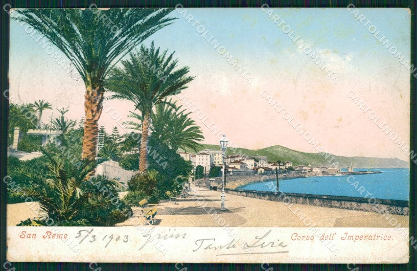 Imperia Sanremo Cartolina ZG2249 – fronte