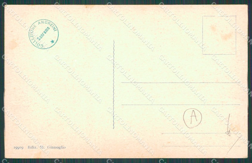 Imperia Sanremo PIEGHINA Cartolina ZG2257 – retro