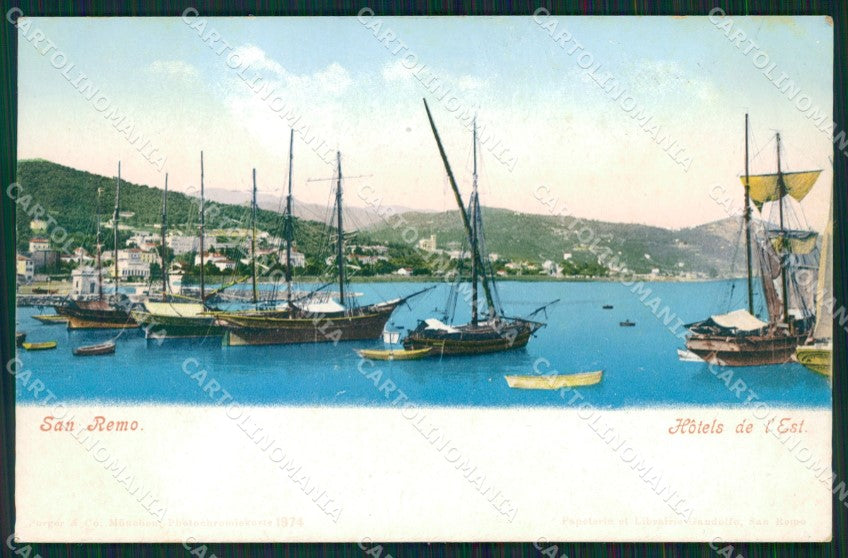 Imperia Sanremo Barche Cartolina ZG2263 – fronte