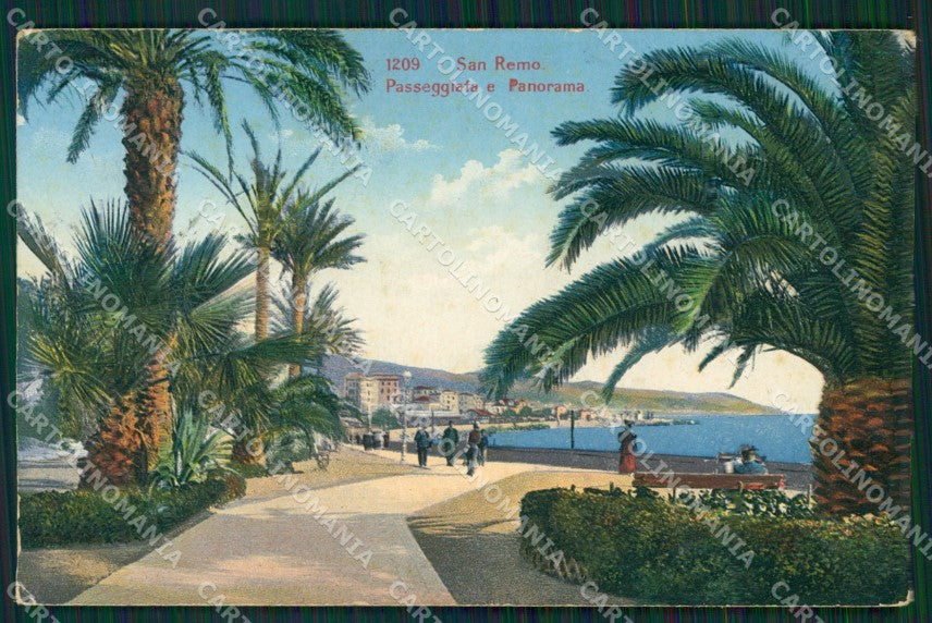 Imperia Sanremo SCOLLATA Cartolina ZG2264 – fronte