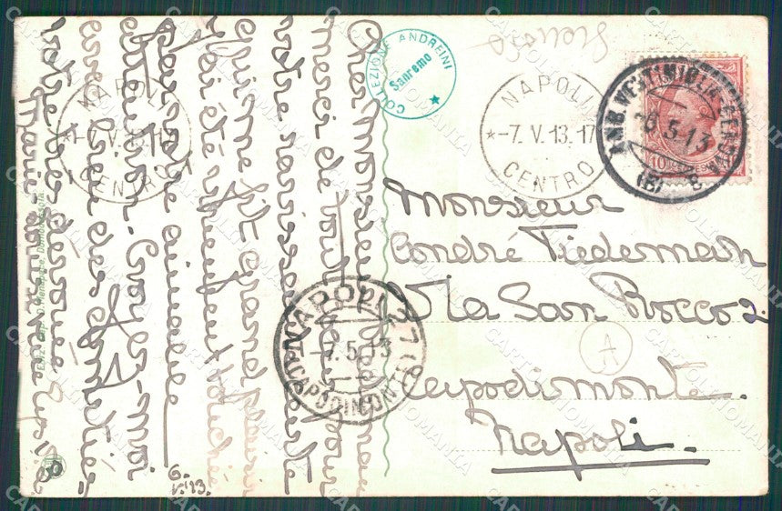 Imperia Sanremo SCOLLATA Cartolina ZG2264 – retro