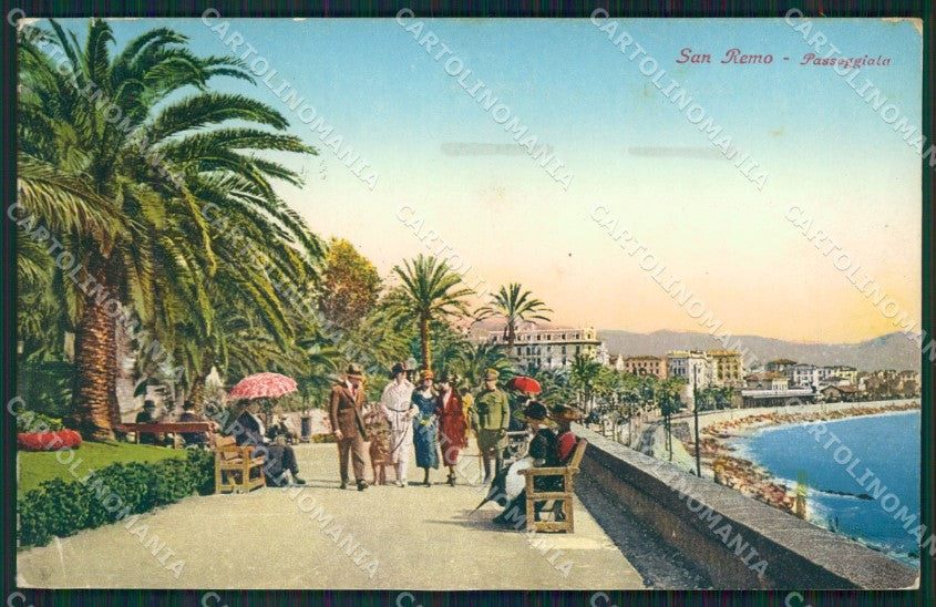 Imperia Sanremo PIEGA Cartolina ZG2265 – fronte