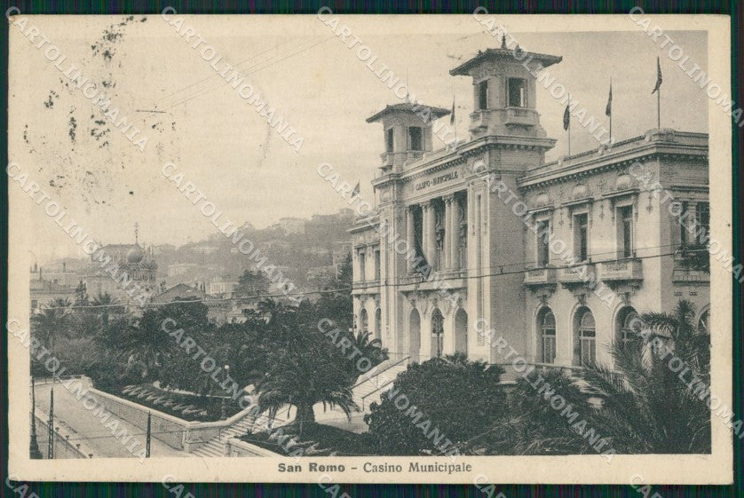 Imperia Sanremo Casinò Municipale Cartolina ZG2267 – fronte