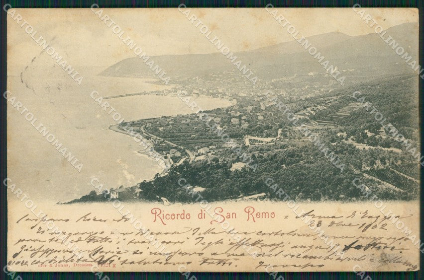 Imperia Sanremo ABRASA Cartolina ZG2283 – fronte